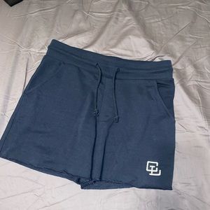 Navy leg day shorts